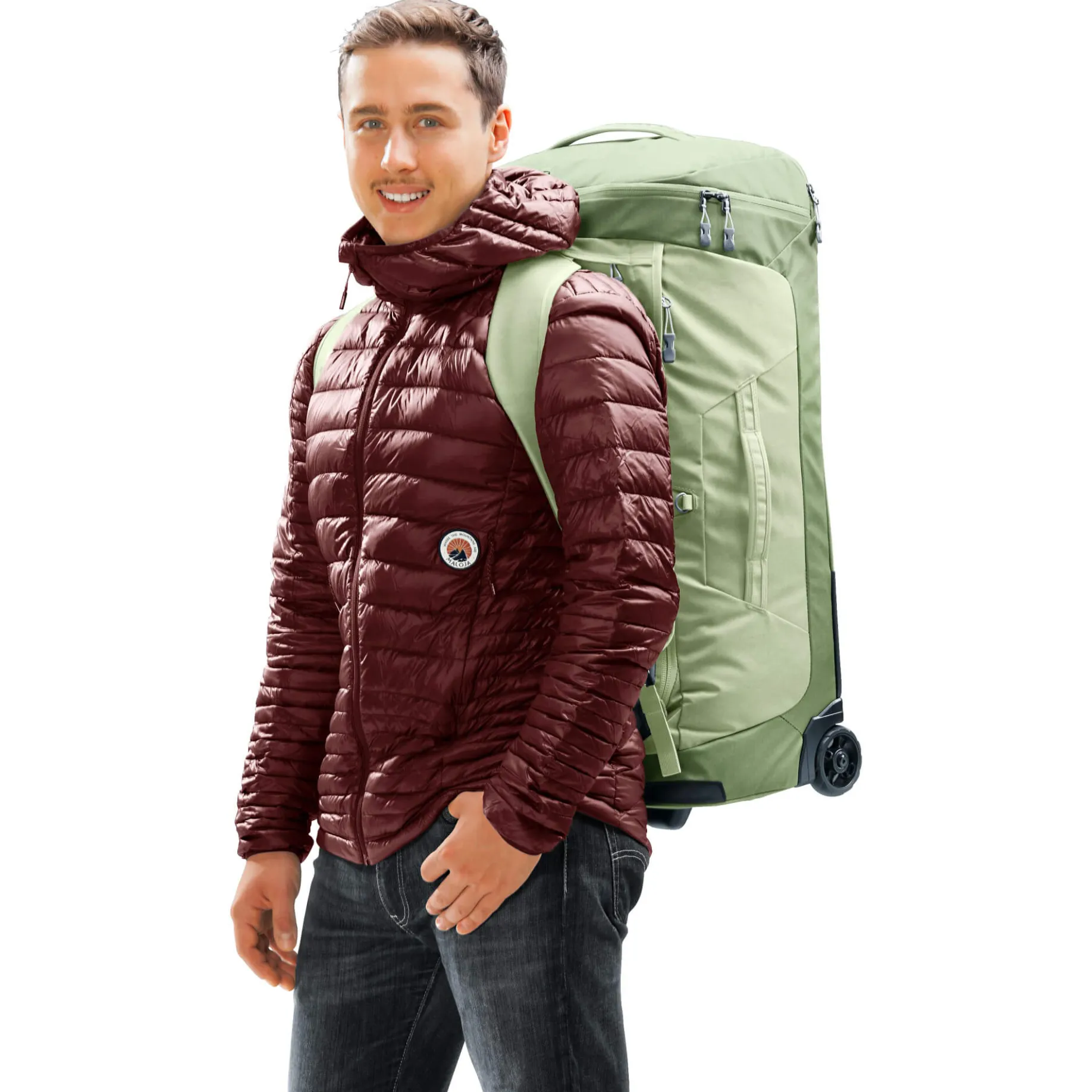 Duffel Pro Movo 60 - Rollenreisetasche 74 cm (mineral-grove)