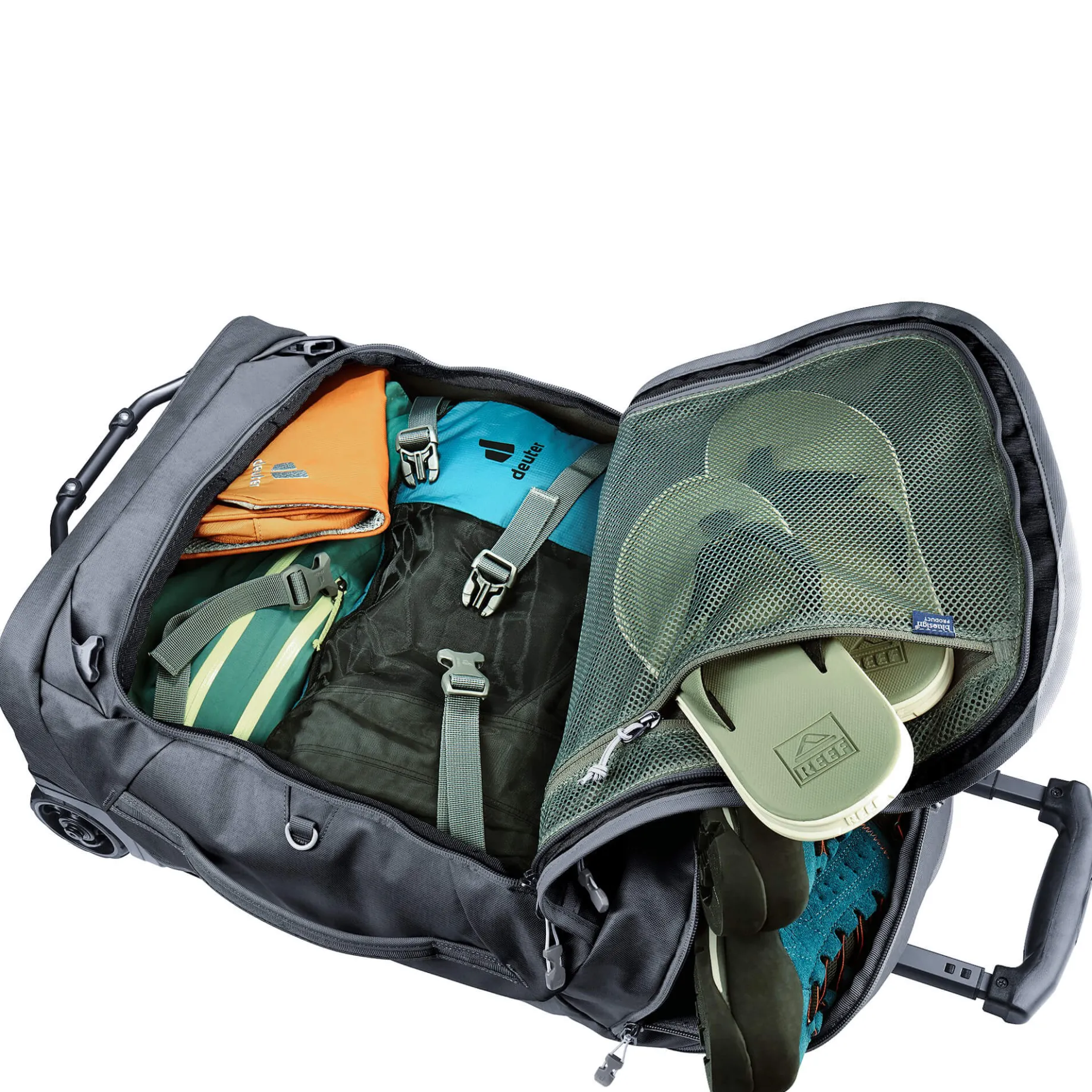 Duffel Pro Movo 36 - Rollenreisetasche 52 cm (black)