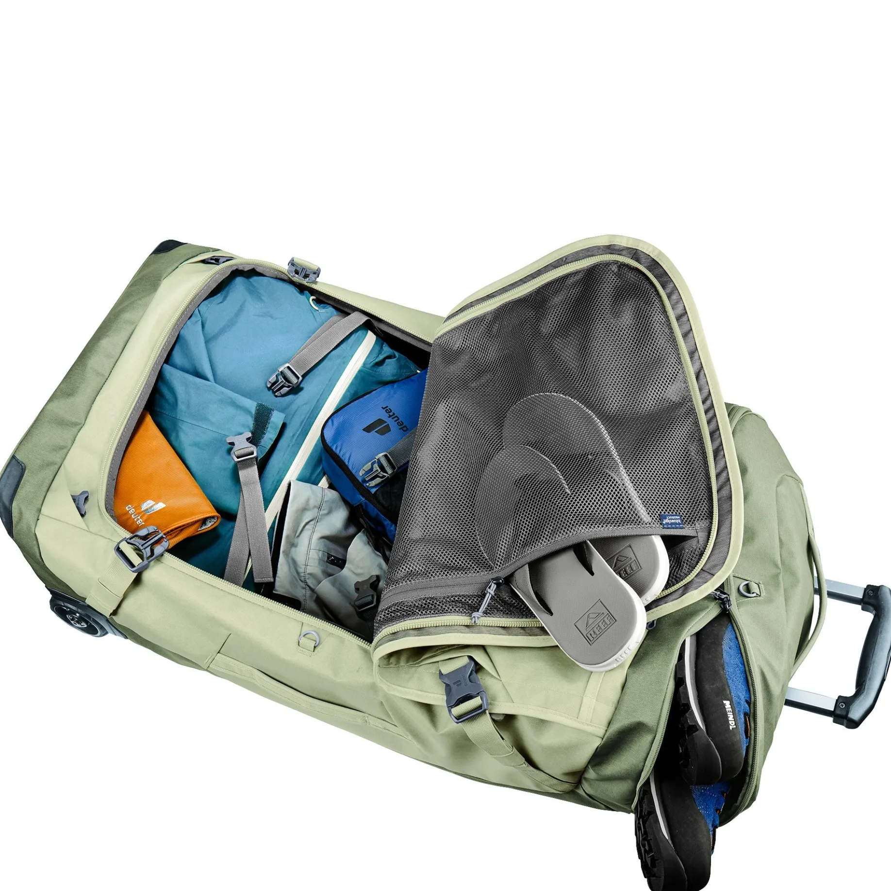 Duffel Pro Movo 90 - Rollenreisetasche 86 cm (mineral-grove)