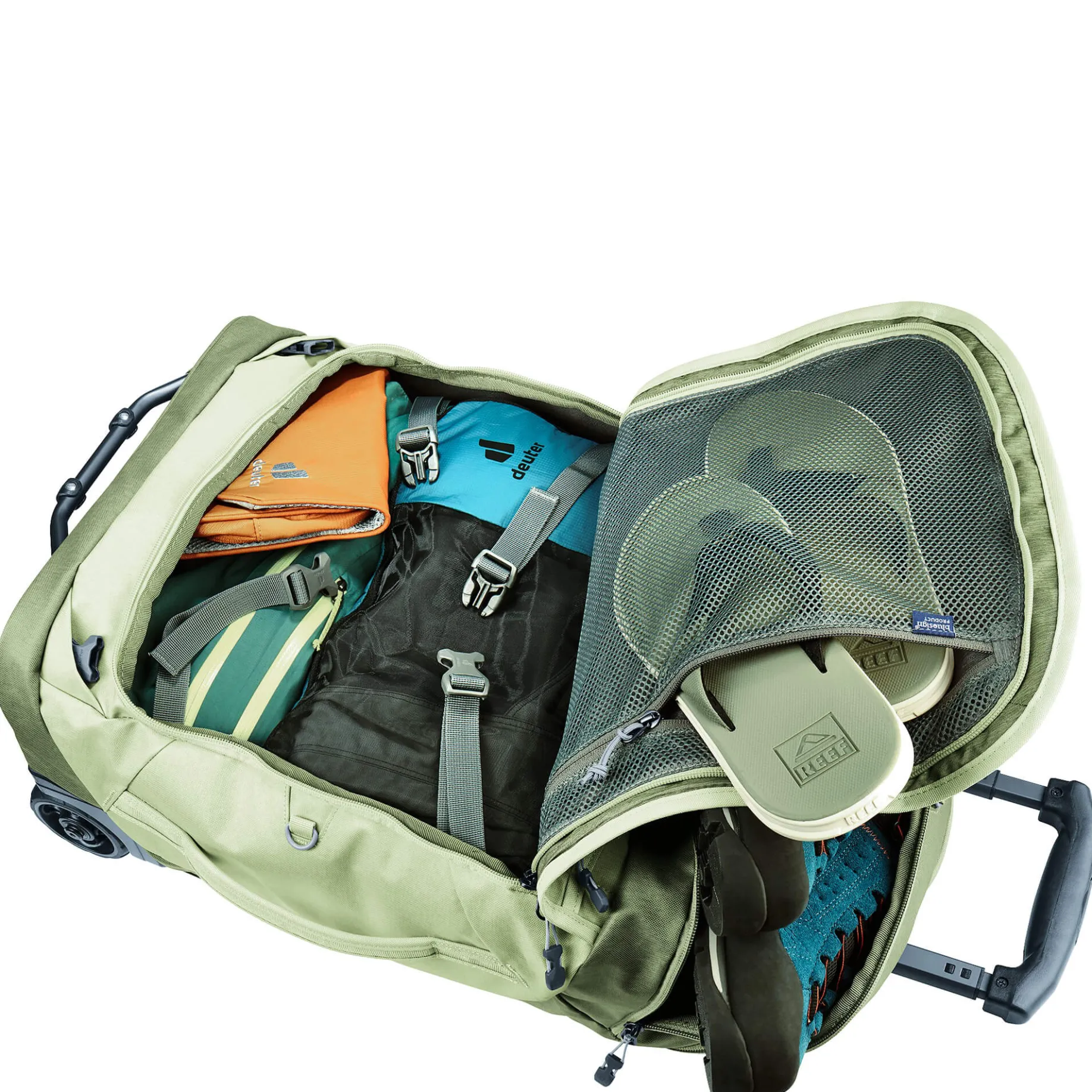 Duffel Pro Movo 36 - Rollenreisetasche 52 cm (mineral-grove)