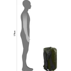Duffle 40 - Reisetasche/ Rucksack 53 cm (yellow black)