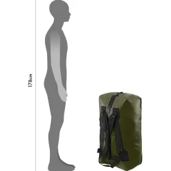 Duffle 110 - Reisetasche/ Rucksack 70 cm (olive black)