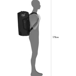 Duffle 40 - Reisetasche/ Rucksack 53 cm (black)