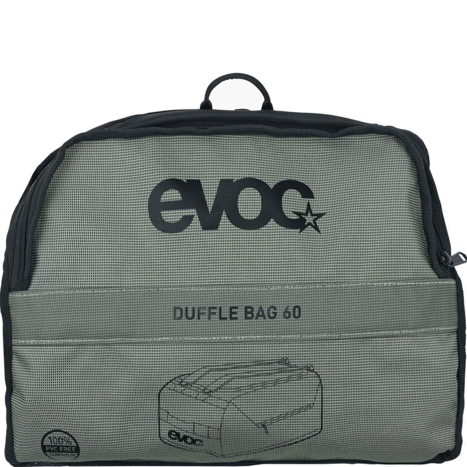 Duffle Bag 60 - Reisetasche 60 cm (dark olive/black)