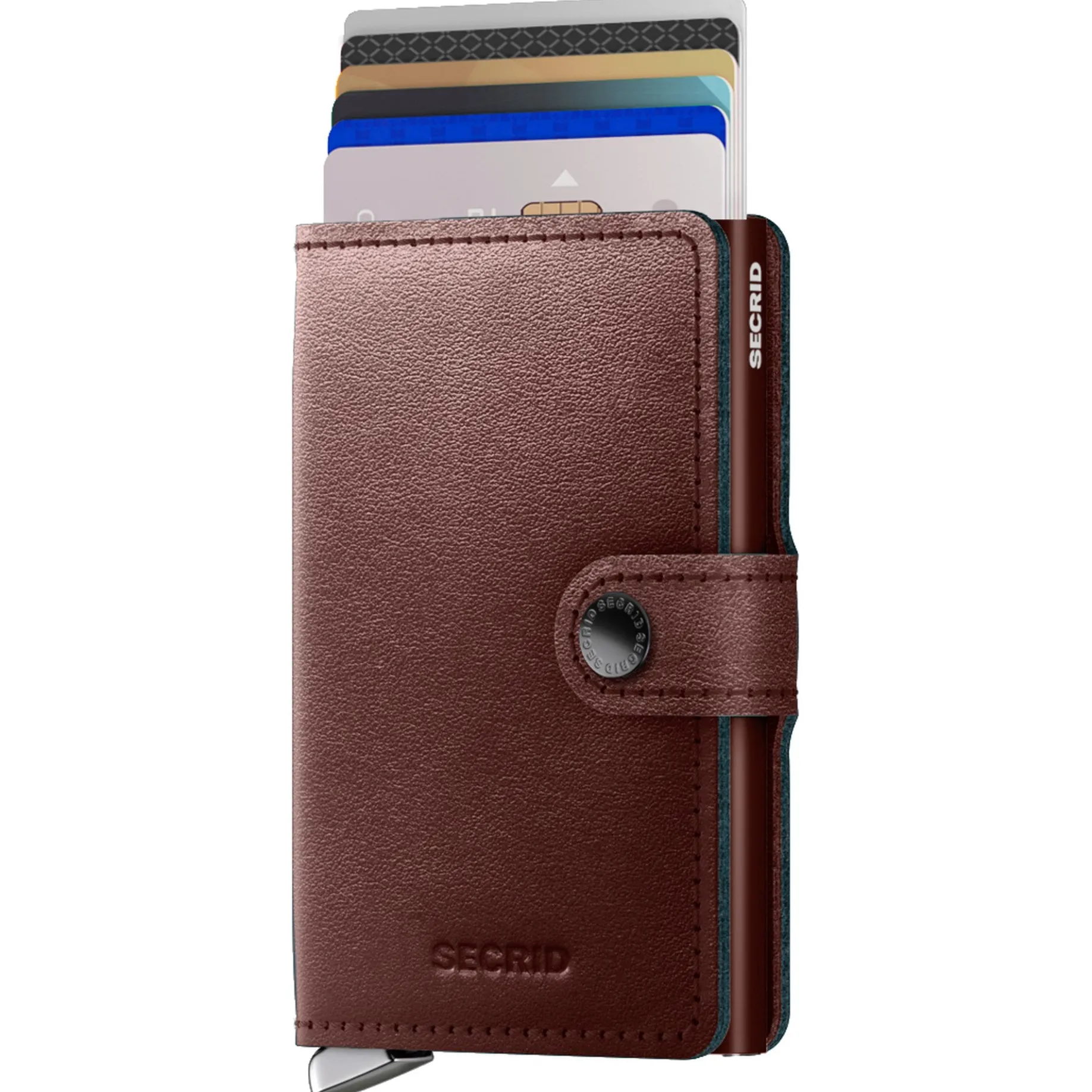 Dusk Miniwallet - Geldbörse 10.2 cm RFID (dark brown)