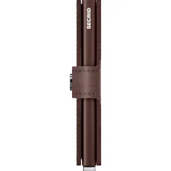 Dusk Miniwallet - Geldbörse 10.2 cm RFID (dark brown)