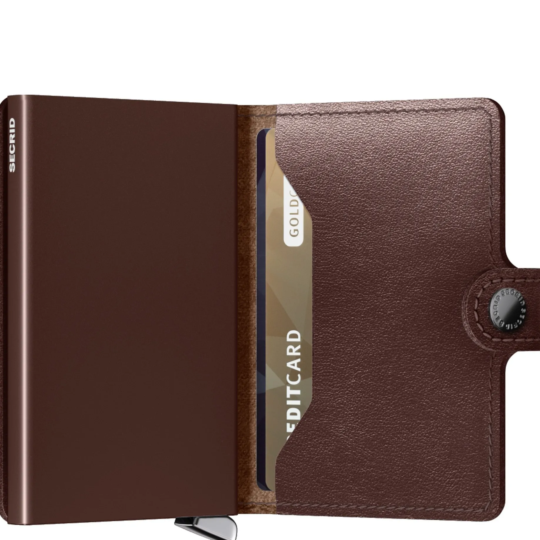 Dusk Miniwallet - Geldbörse 10.2 cm RFID (dark brown)