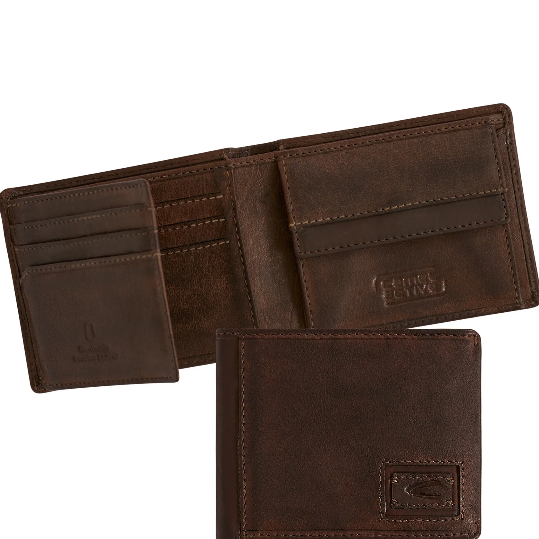 Dust Jeans - Geldbörse 6cc 10.5 cm RFID (brown)