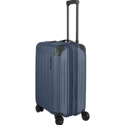 Dynamiic -4-Rollen-Kabinentrolley S 55 cm erw. (denimblue)