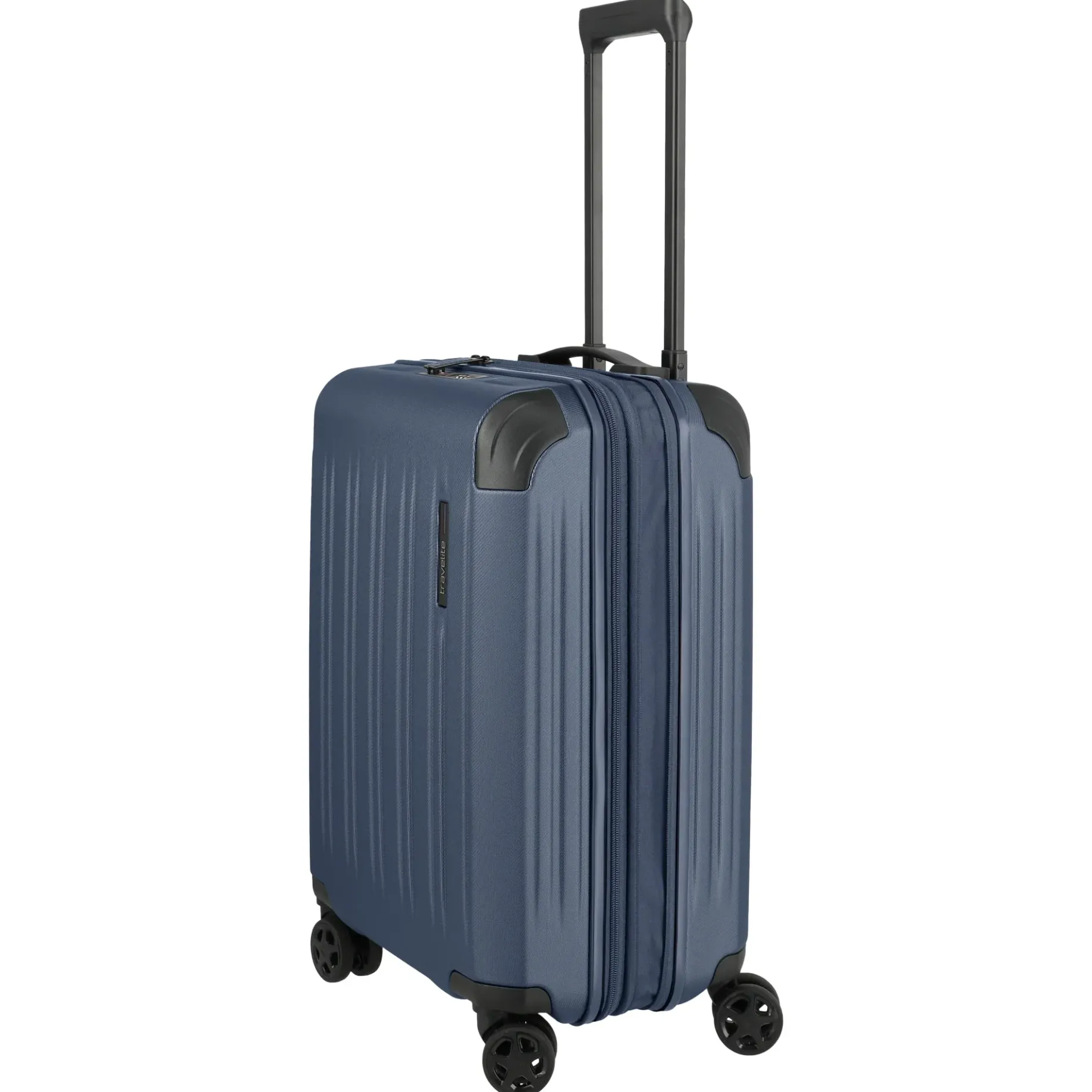 Dynamiic -4-Rollen-Kabinentrolley S 55 cm erw. (denimblue)