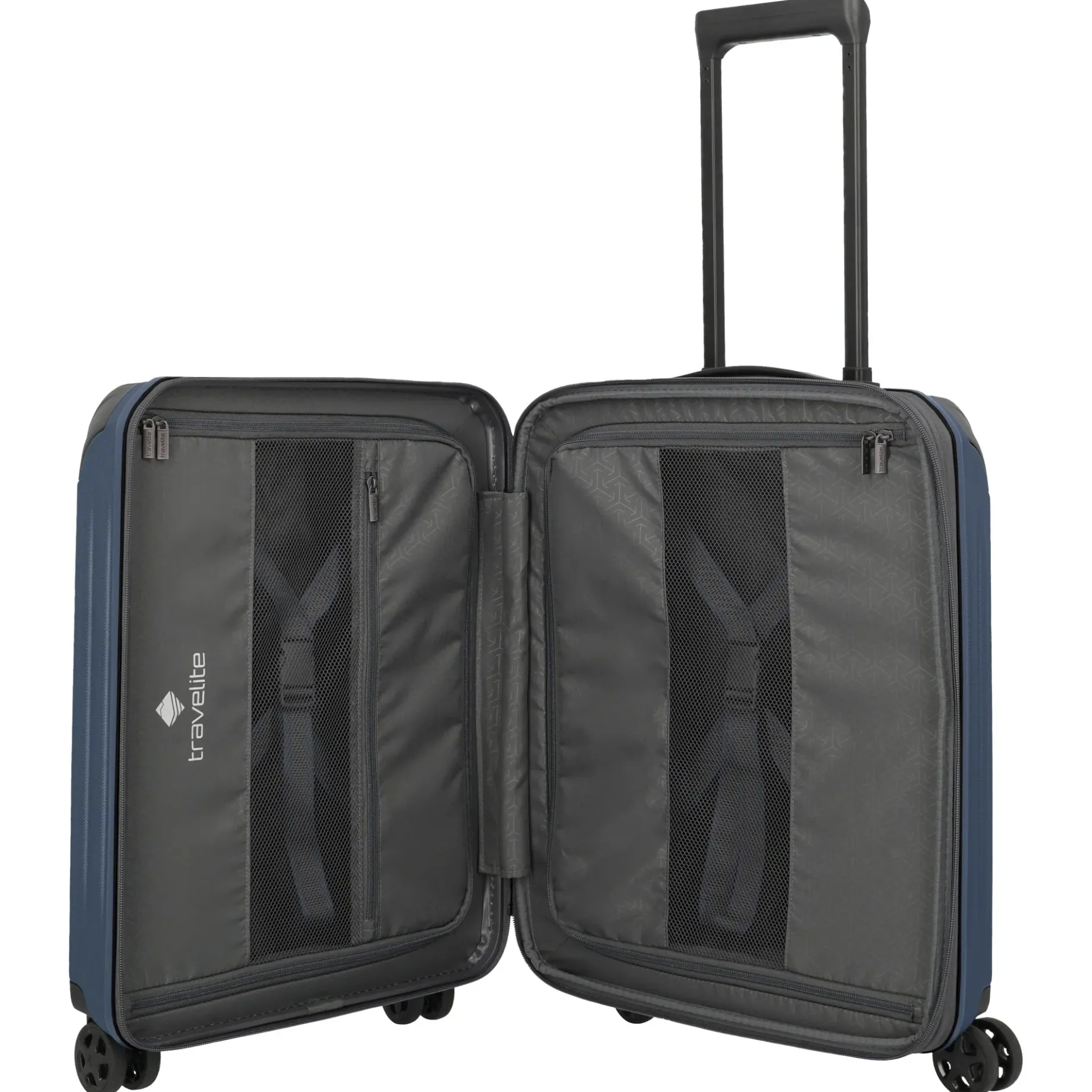 Dynamiic -4-Rollen-Kabinentrolley S 55 cm erw. (denimblue)