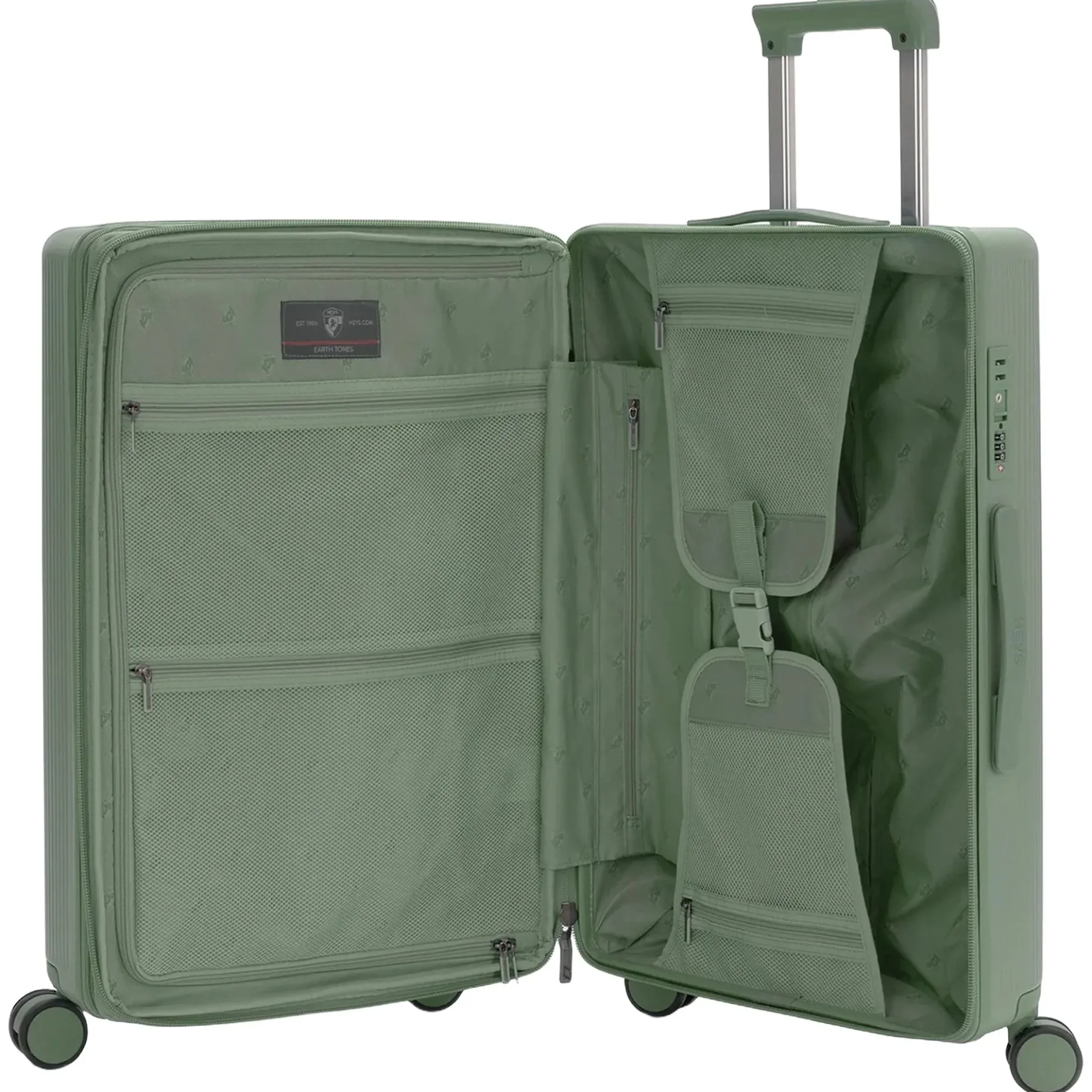 Earth Tones - 4-Rollen-Trolly M 66 cm erw. (moss)