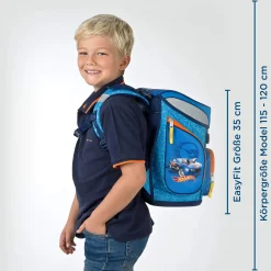 EasyFit - Schulranzen Set 5tlg. (Hot Wheels)