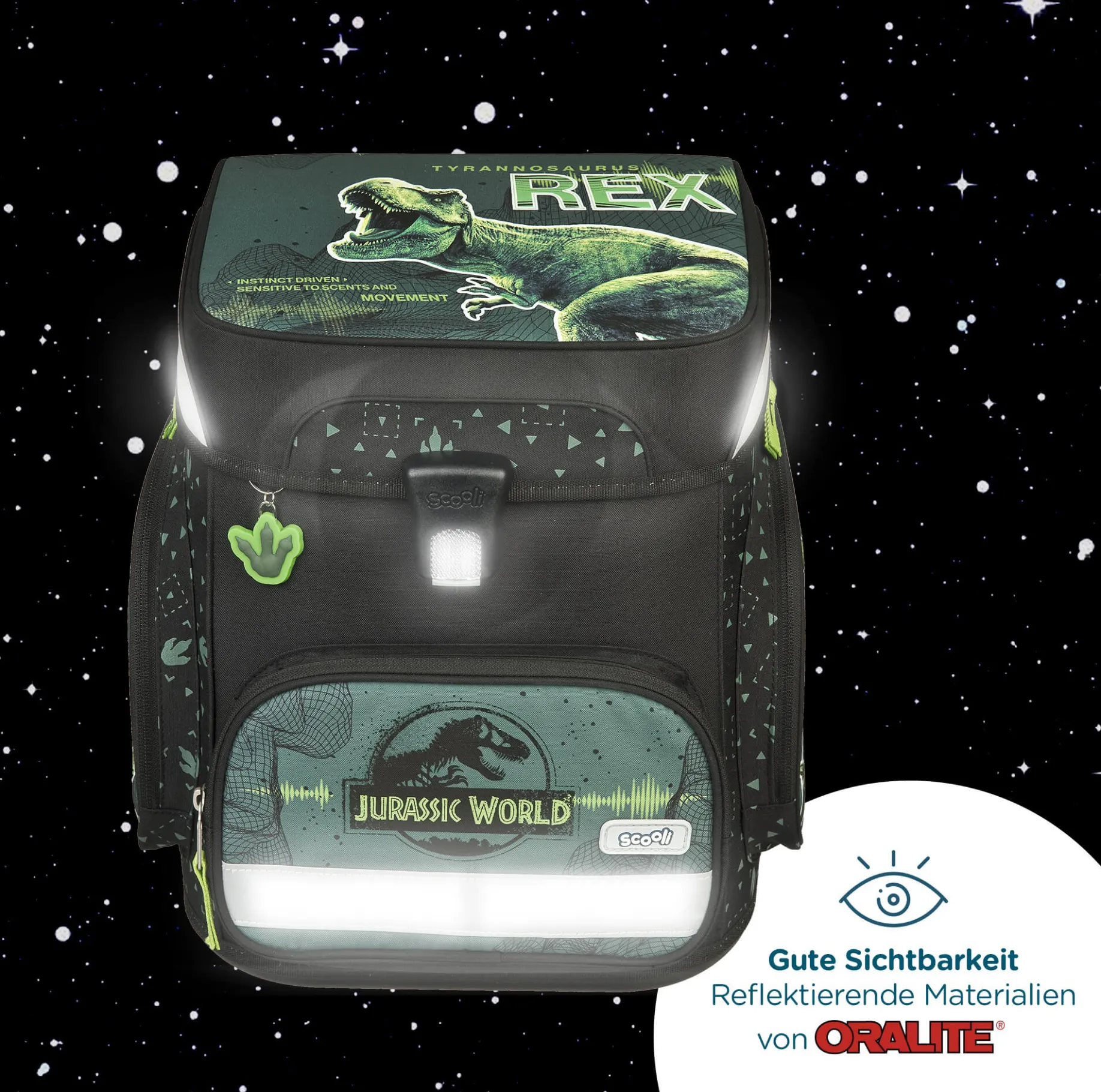 EasyFit - Schulranzen Set 5tlg. (Jurassic World)