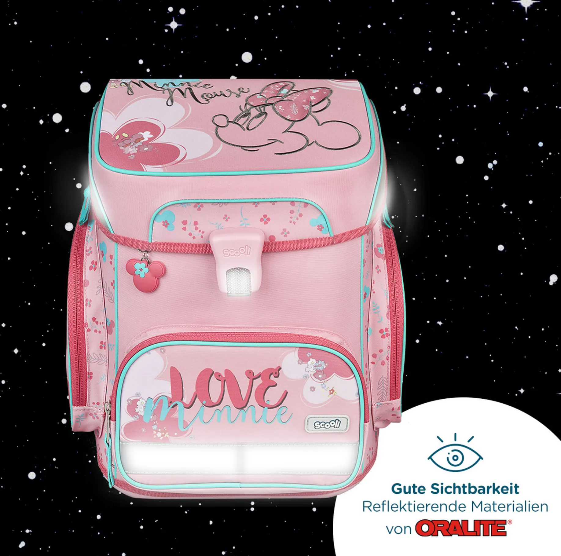 EasyFit - Schulranzen Set 5tlg. (Minnie Mouse)
