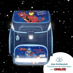 EasyFit - Schulranzen Set 5tlg. (Avengers)