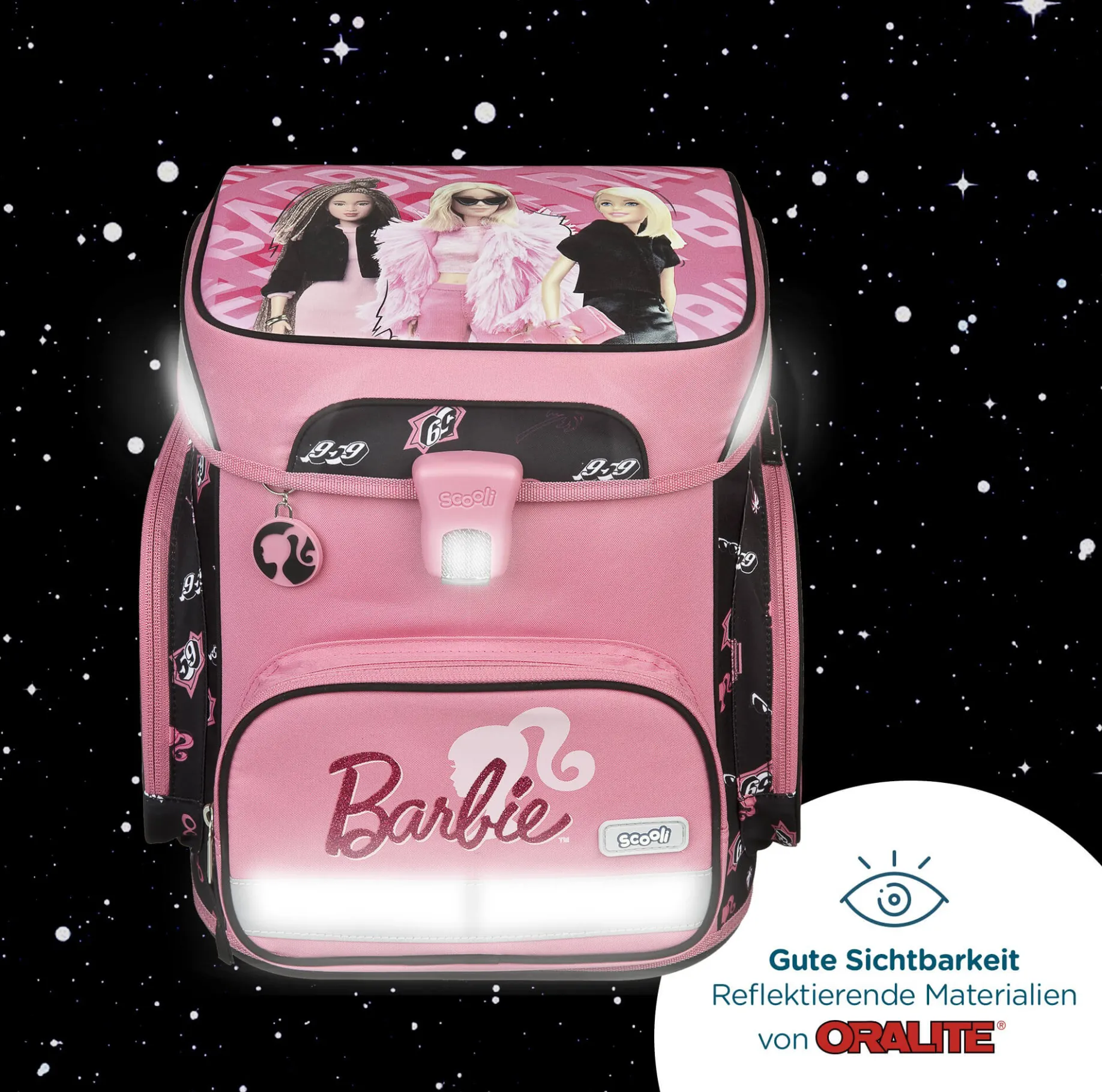 EasyFit - Schulranzen Set 5tlg. (Barbie)