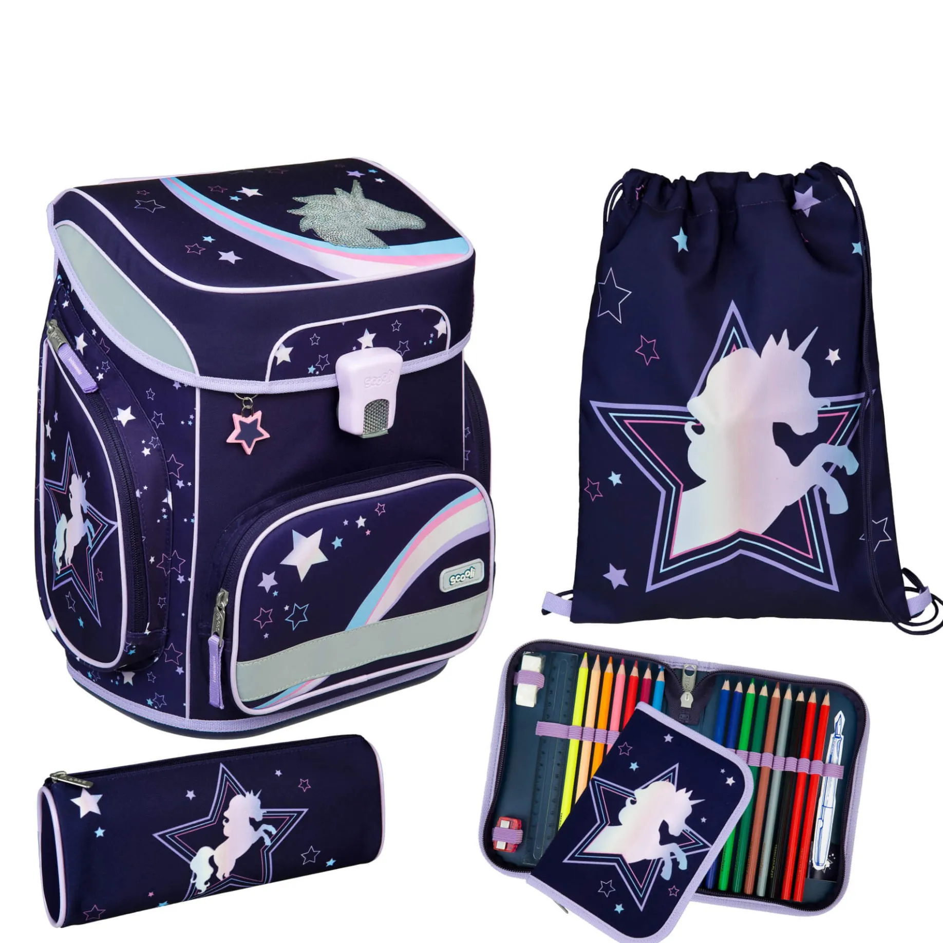 EasyFit - Schulranzen Set 5tlg. (Dreamland)
