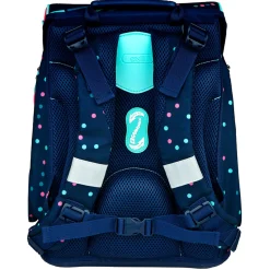 EasyFit Glow DIN - Schulranzen Set 5tlg. (Dotty Dolphin)