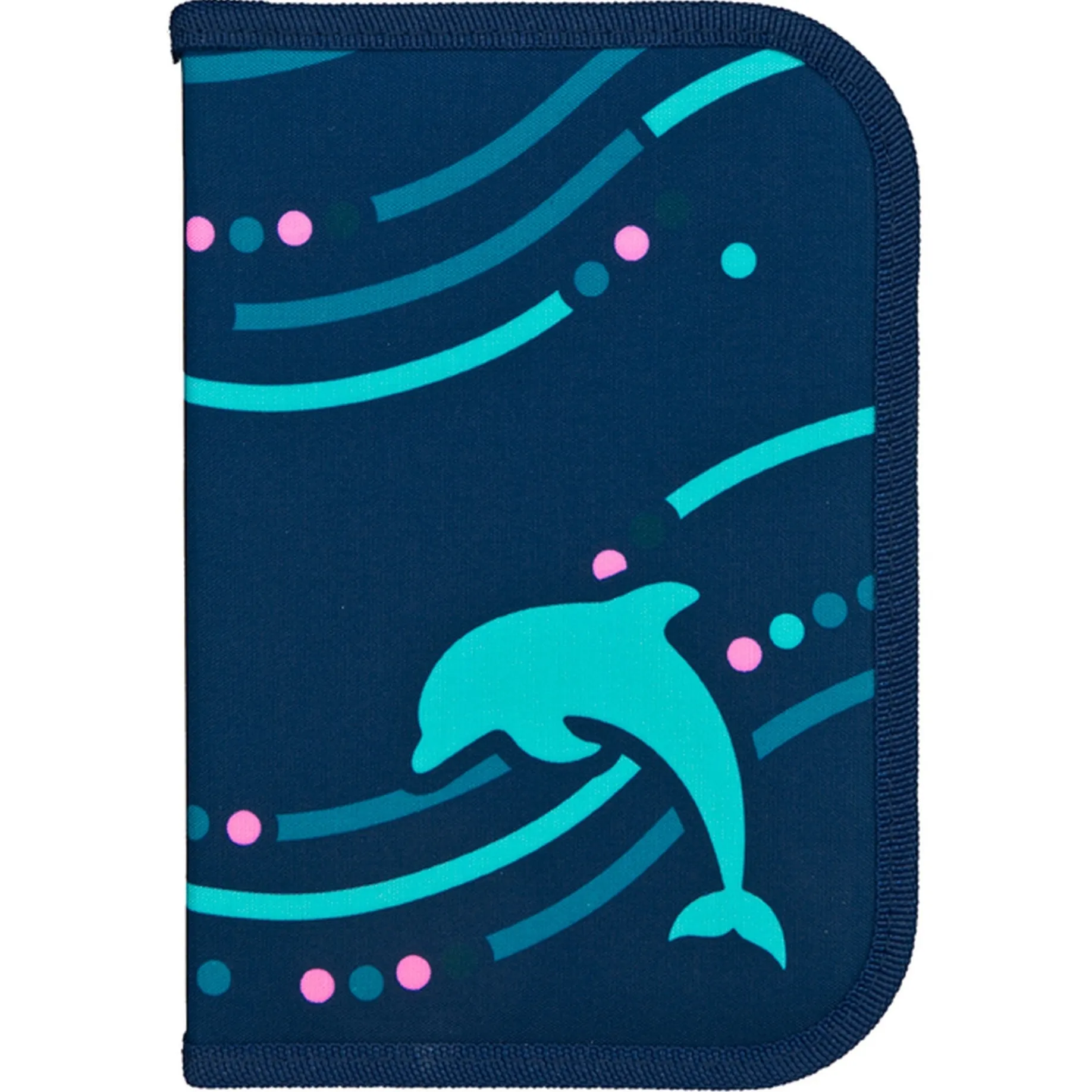 EasyFit Glow DIN - Schulranzen Set 5tlg. (Dotty Dolphin)