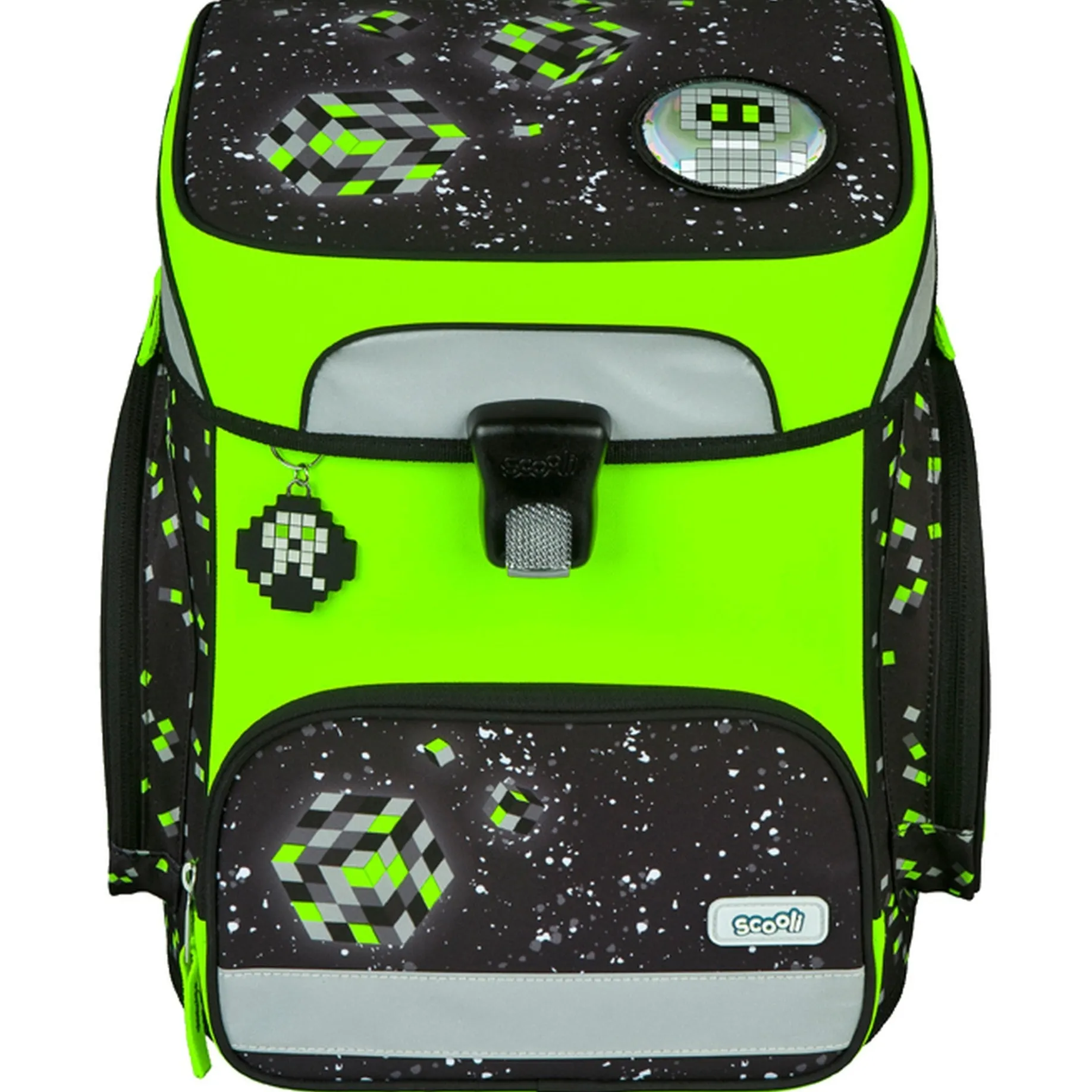 EasyFit Glow DIN - Schulranzen Set 5tlg. (Space Robot)