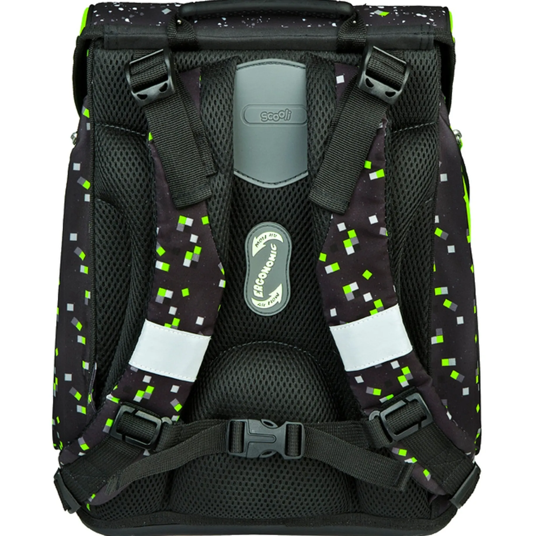 EasyFit Glow DIN - Schulranzen Set 5tlg. (Space Robot)