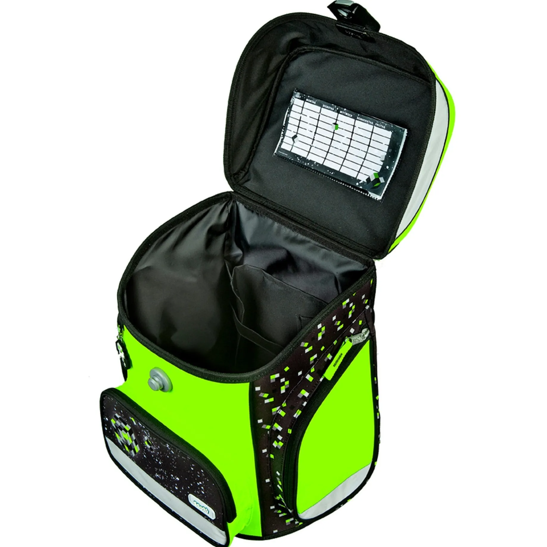 EasyFit Glow DIN - Schulranzen Set 5tlg. (Space Robot)