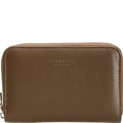 Ebba - Geldbörse 4cc 15 cm (olive/gold)