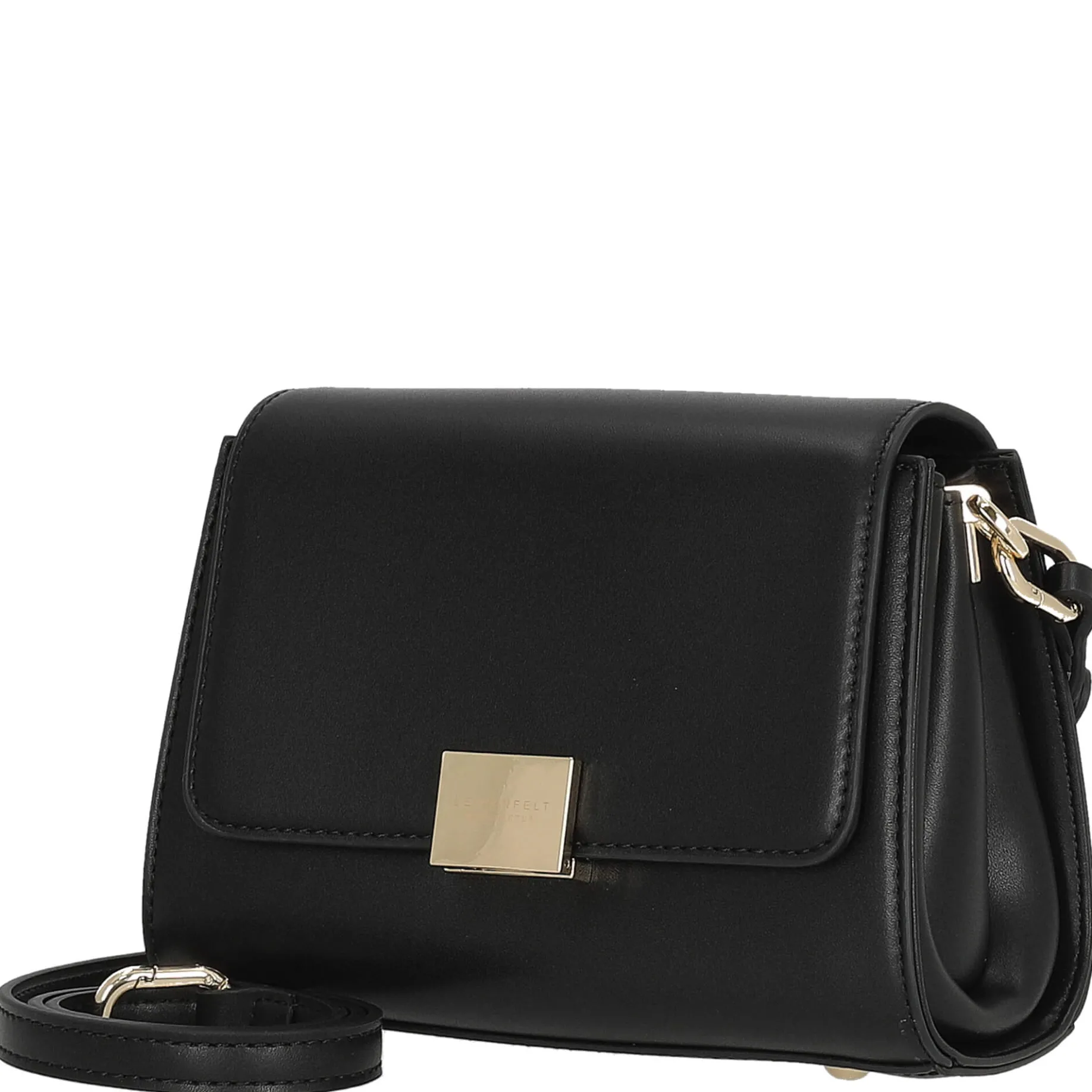 Ellanda - Umhängetasche 20 cm (black/gold)