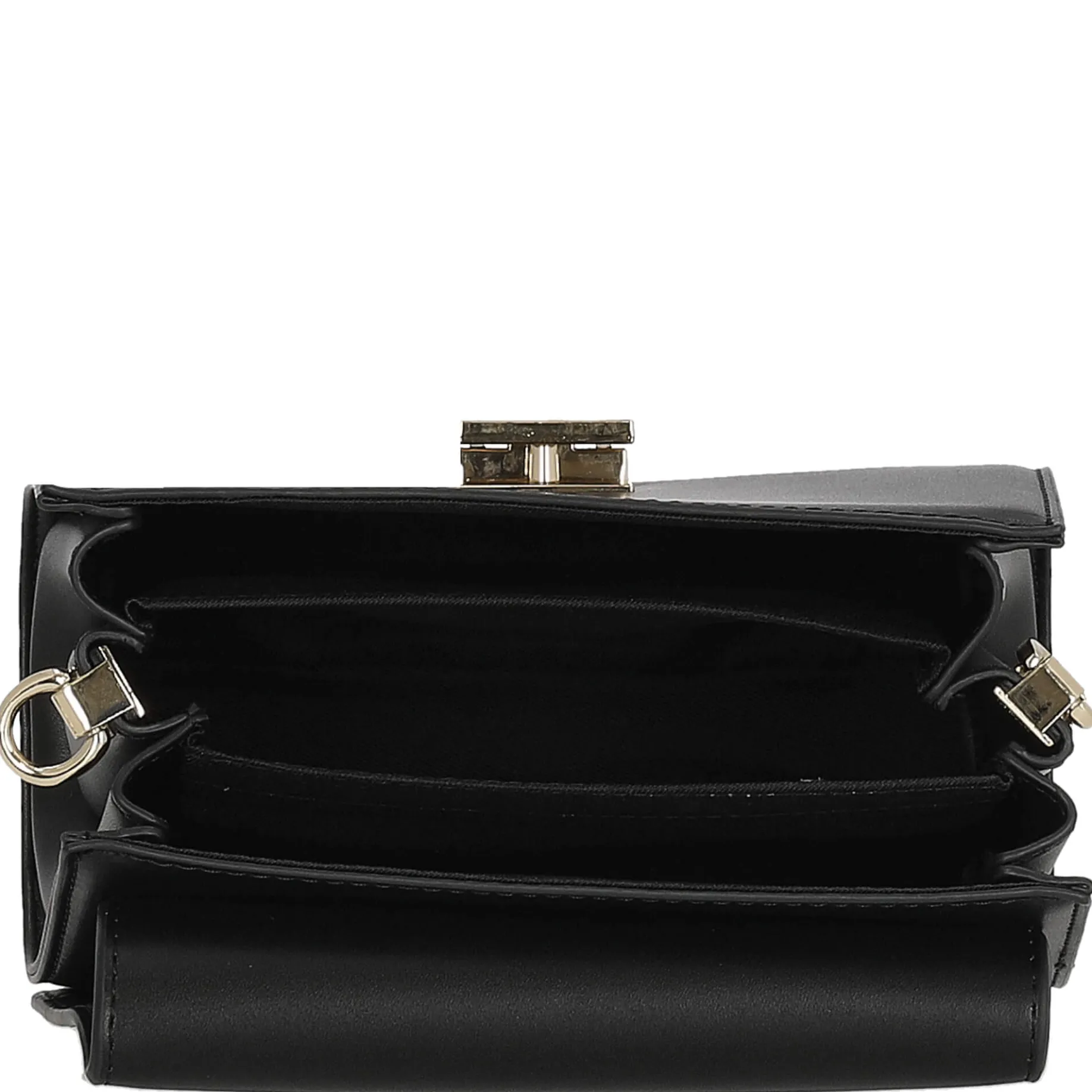 Ellanda - Umhängetasche 20 cm (black/gold)