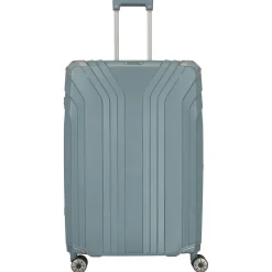Elvaa - 4-Rollen-Trolley L 77 cm (blaugrau)
