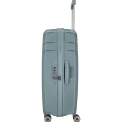 Elvaa - 4-Rollen-Trolley L 77 cm (blaugrau)