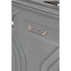 Elvaa - 4-Rollen-Trolley L 77 cm (blaugrau)