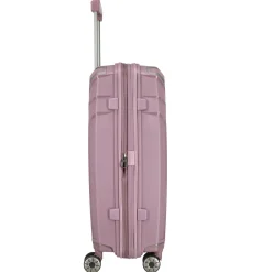 Elvaa - 4-Rollen-Trolley M 66 cm erw (rose)