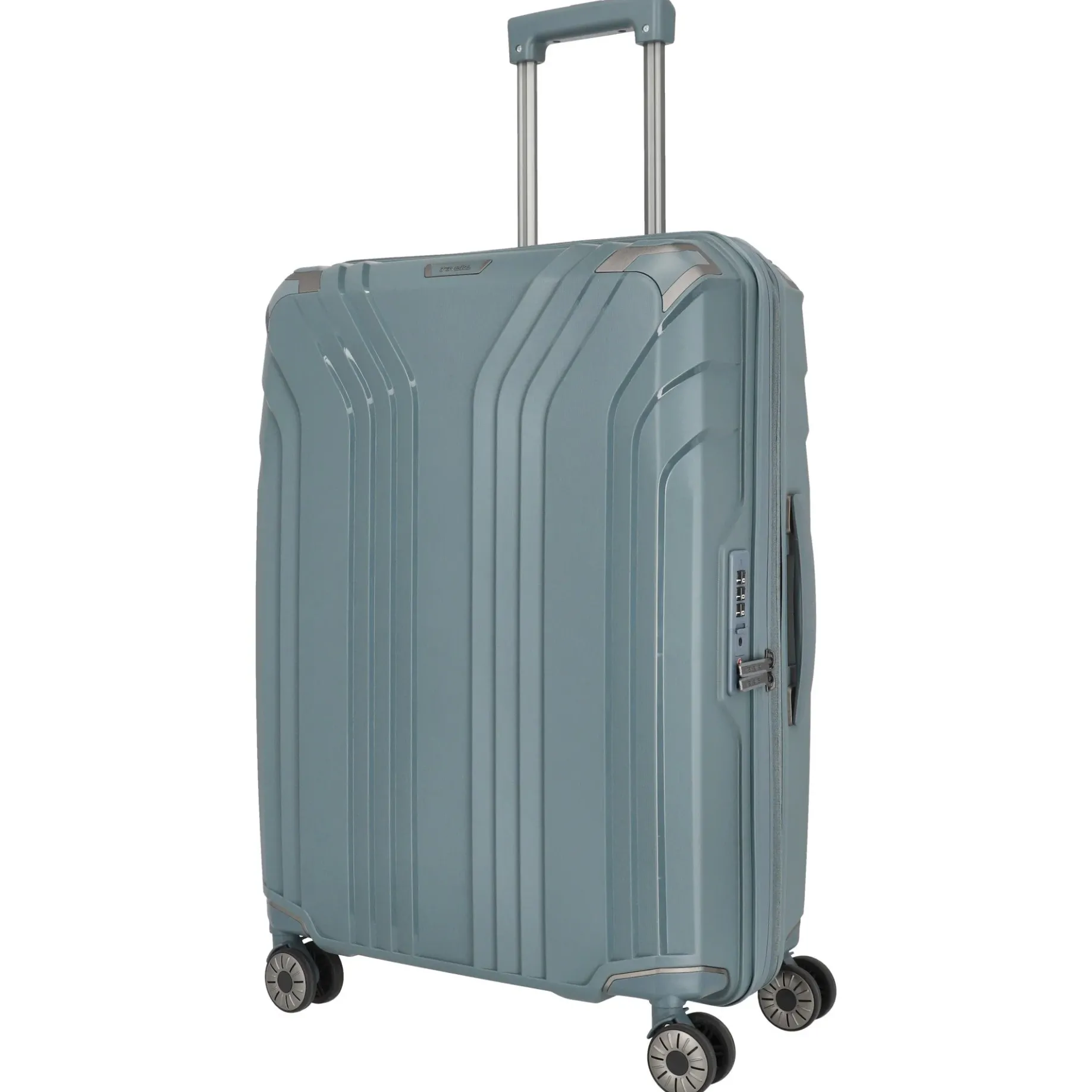 Elvaa - 4-Rollen-Trolley M 66 cm erw (blaugrau)