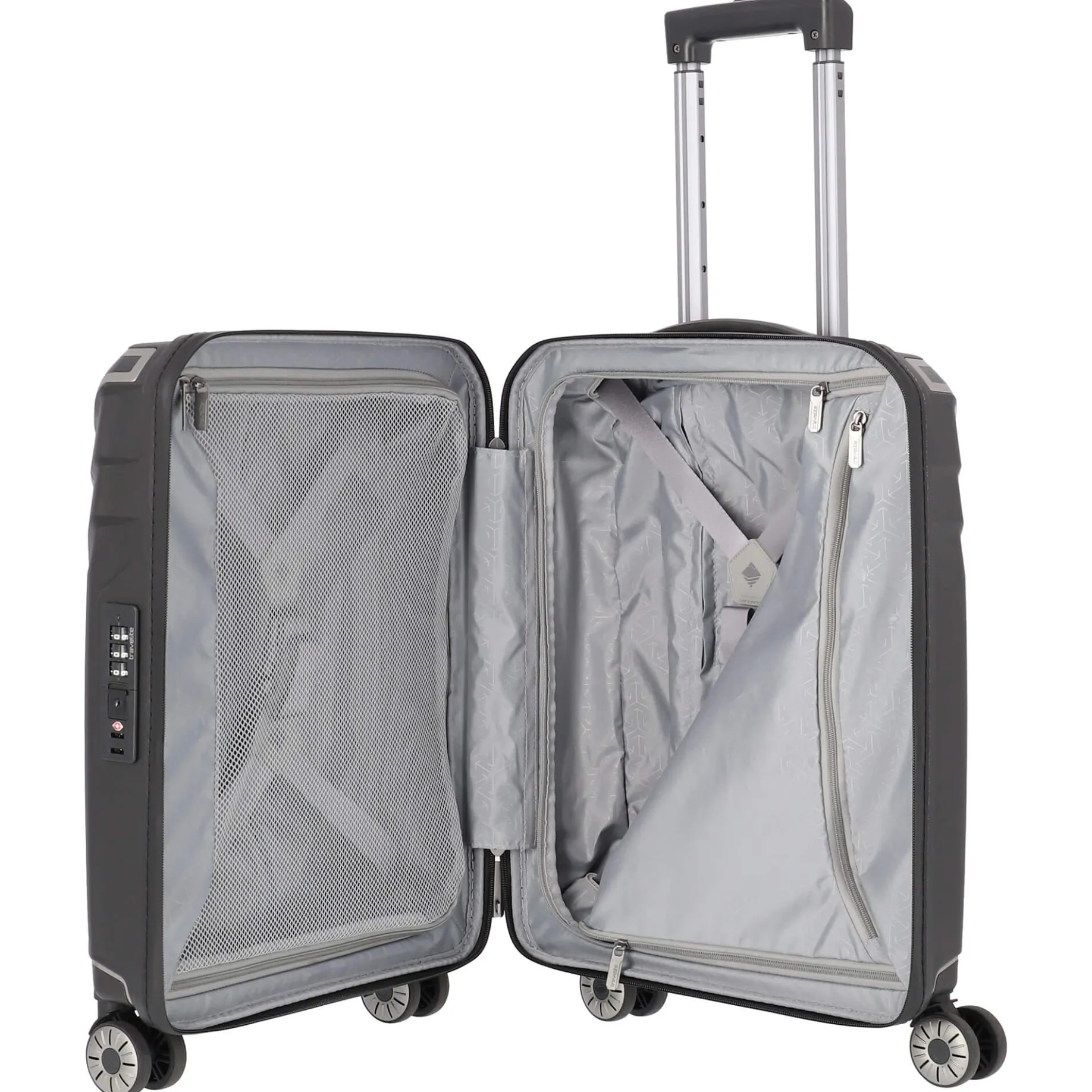 Elvaa - 4-Rollen-Trolley S 55 cm (black)