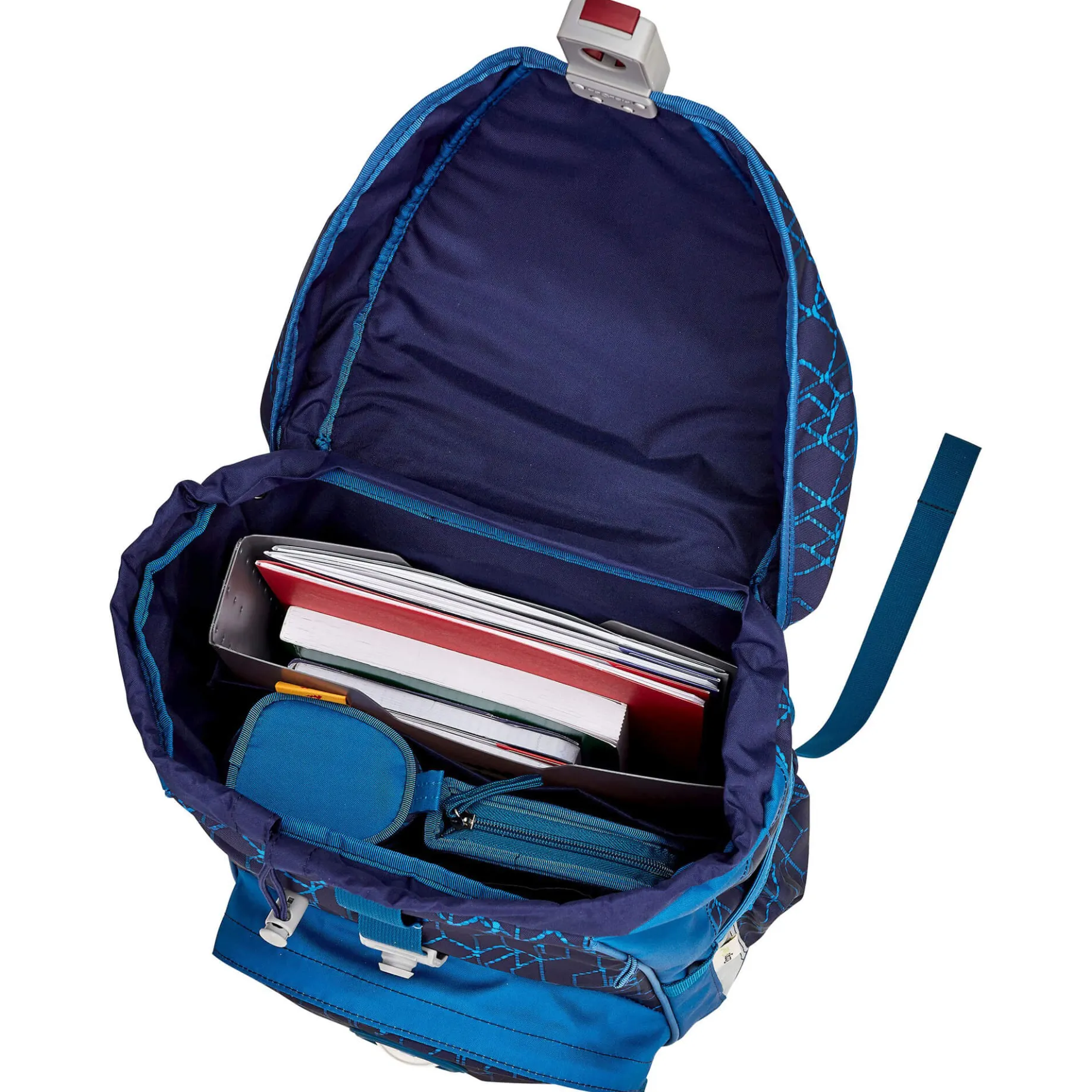 ErgoFlex - Schulranzen Set 5tlg. 800g (Blue Speed)