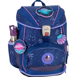 ErgoFlex - Schulranzen Set 5tlg. 800g (Deep Ocean)