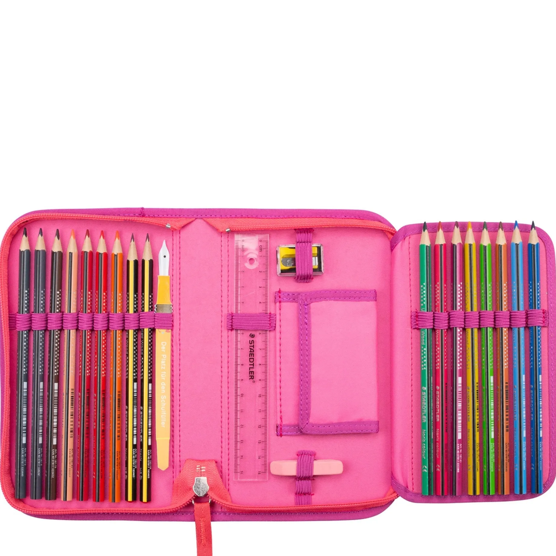 ErgoFlex - Schulranzen Set 5tlg. 800g (Roses)