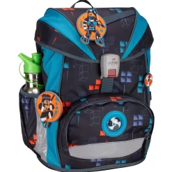 ErgoFlex - Schulranzen Set 5tlg. 800g (Ninja Fighter)