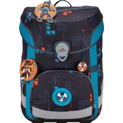 ErgoFlex Easy - Schulranzen Set 5tlg. 950 g (Ninja Fighter)