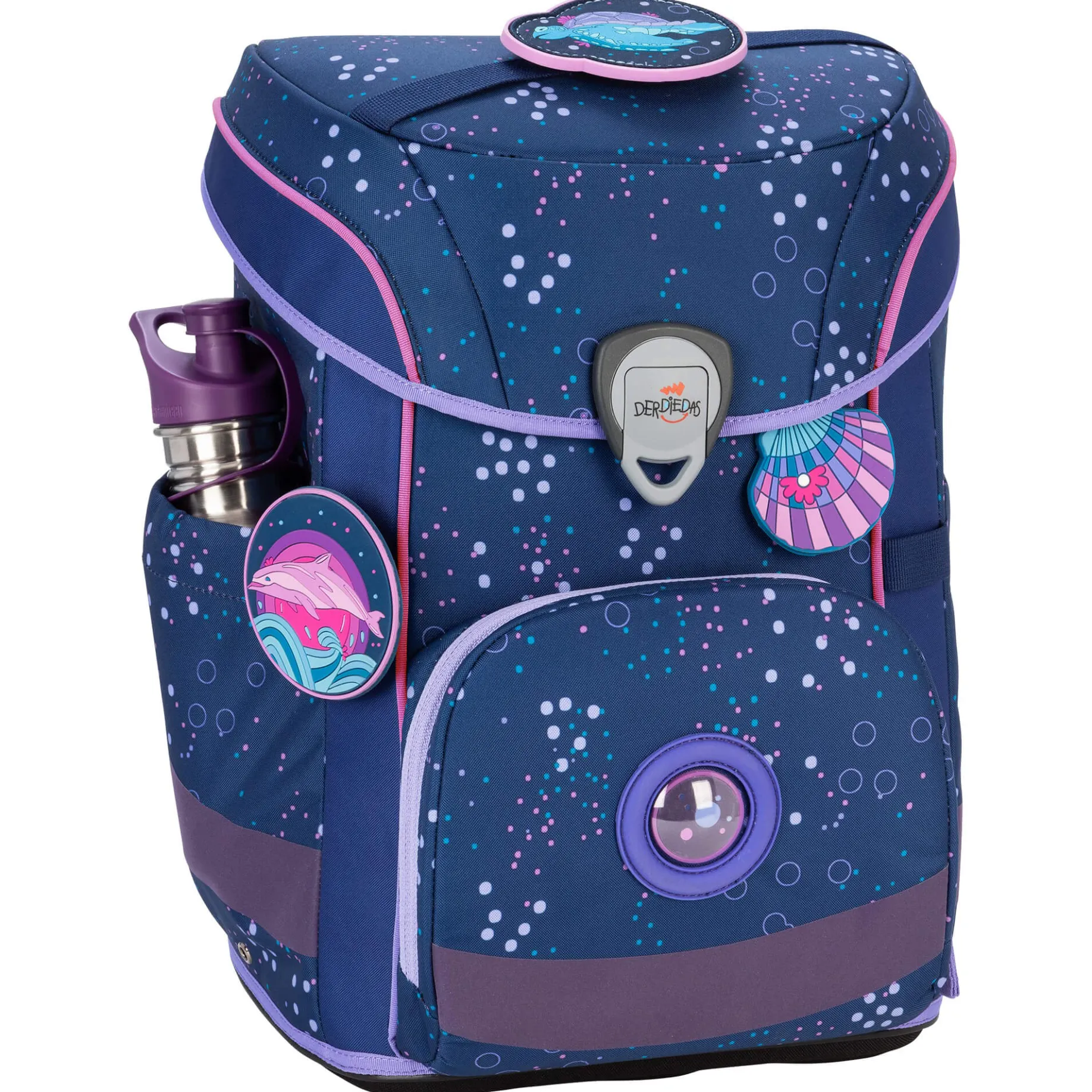 ErgoFlex Easy - Schulranzen Set 5tlg. 950 g (Deep Ocean)