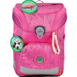 ErgoFlex Easy Exclusive ECO - Schulranzen Set 5tlg. 950g (Pink Planet)