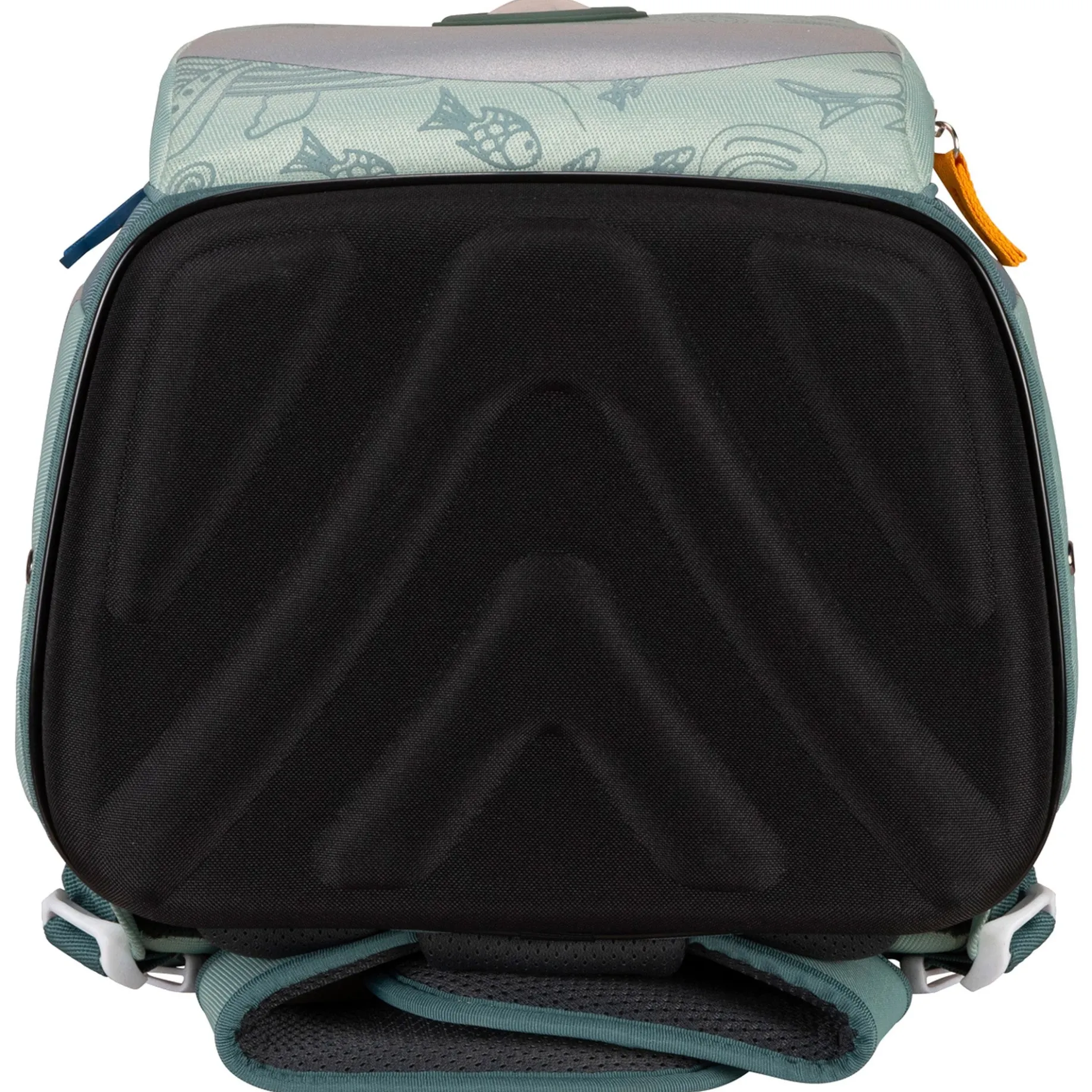 ErgoFlex Easy Exclusive ECO - Schulranzen Set 5tlg. 950g (Grey Planet)
