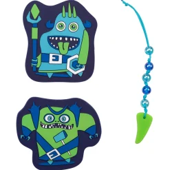 ErgoFlex Easy Superflash Neon - Schulranzen Set 5tlg. 950 g (Monster)