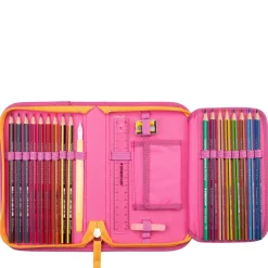 ErgoFlex Exklusiv ECO - Schulranzen Set 5tlg. 800g (Pink Planet)