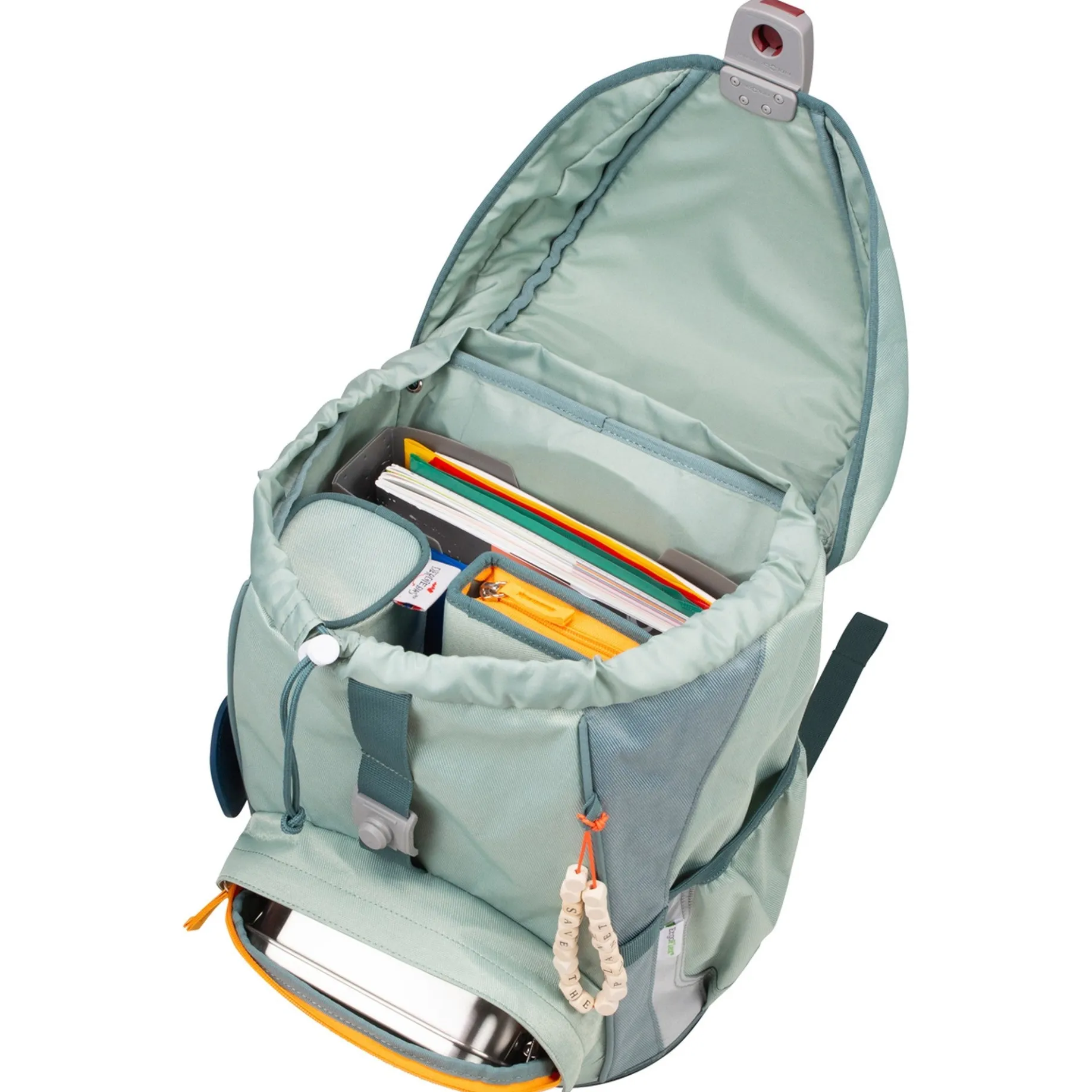 ErgoFlex Exklusiv ECO - Schulranzen Set 5tlg. 800g (Grey Planet)
