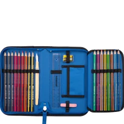 ErgoFlex Exklusiv Superflash - Schulranzen Set 5tlg. 800g (Blue Robot)