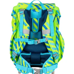 ErgoFlex Superflash Exklusiv Neon - Schulranzen Set 5tlg. 800g (Monster)