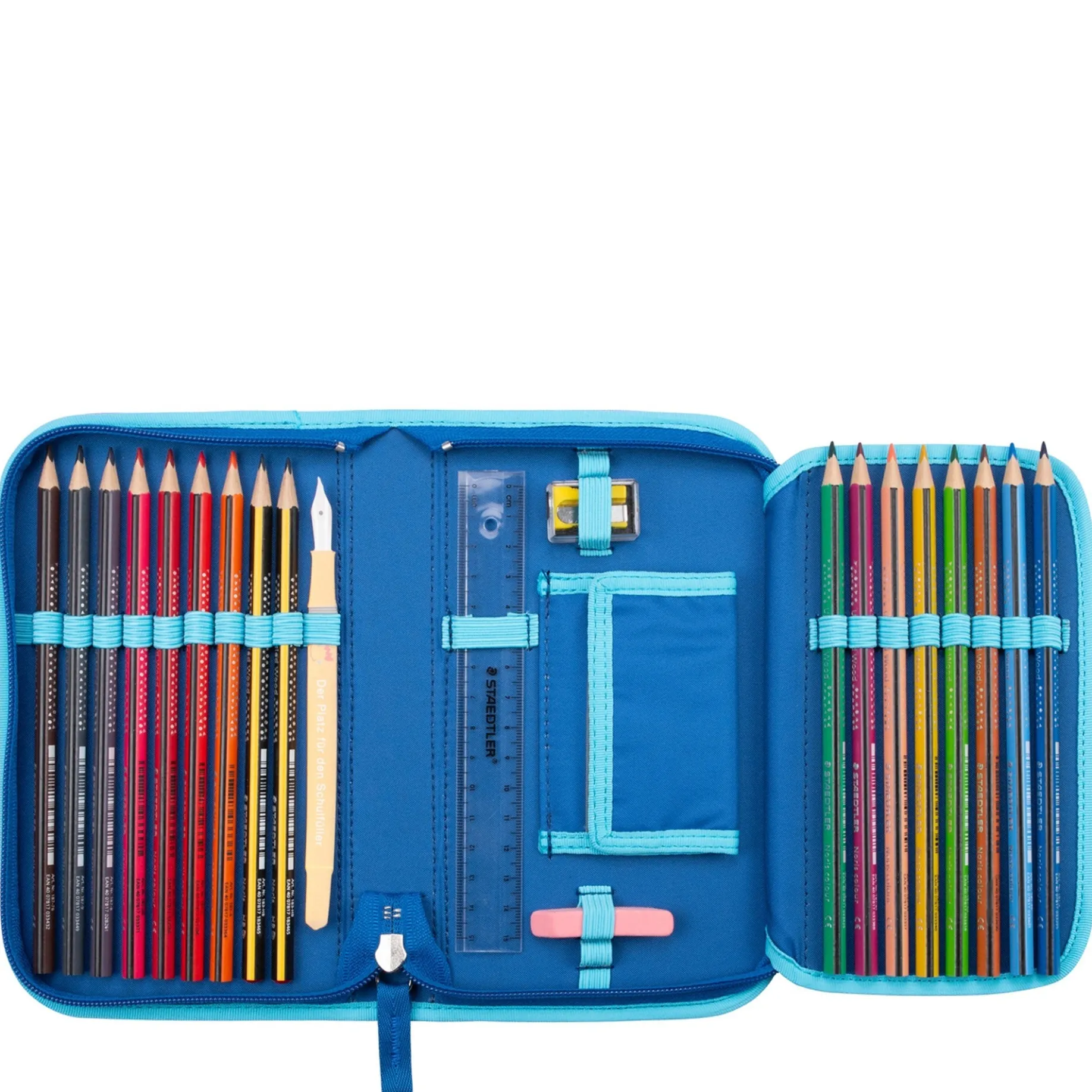 ErgoFlex Superflash Exklusiv Neon - Schulranzen Set 5tlg. 800g (Monster)